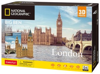 3D-пазл CubicFun National Geographic Биг-Бен, 94 детали 4