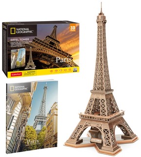 3D-пазл CubicFun Париж, 80 деталей 1