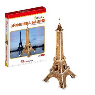 3D-пазл 'Эйфелева башня' 20 деталей, CubicFun