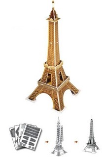 3D-пазл 'Нотрдам де Пари' 39 деталей, CubicFun 2