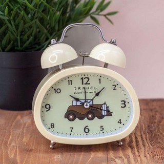 Часы-будильник 'Транспорт', желтый 1