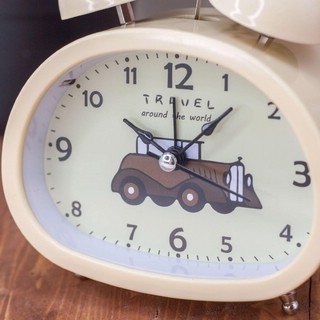 Часы-будильник 'Транспорт', желтый 2