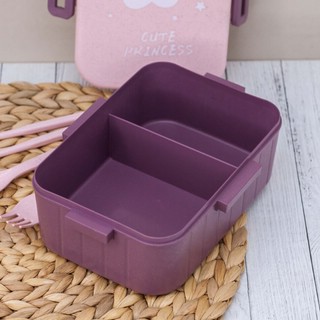 Ланчбокс 'Cute princess' розовый 3