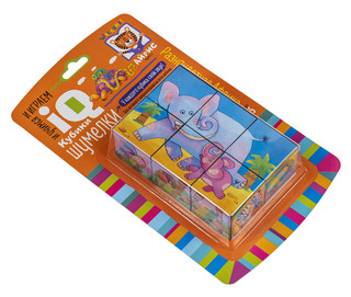 Разноцветная Африка. IQ кубики шумелки 3