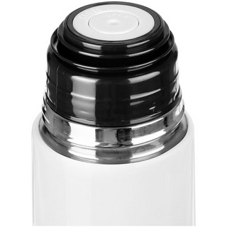 Термос с логотипом МГУ, белый 3