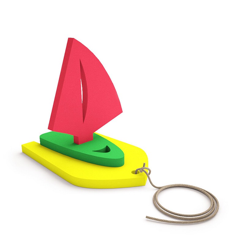 Конструктор детский для воды 'Кораблик'