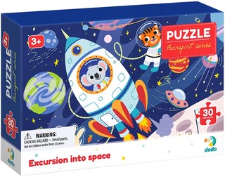 Пазл 'Экскурсия в космос', 30 элементов, DoDo 1