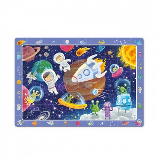 Пазл на внимательность 'Космическое пространство', 80 элементов, DoDo 2
