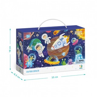 Пазл на внимательность 'Космическое пространство', 80 элементов, DoDo 4
