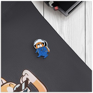 Значок деревянный 'Meow' 5