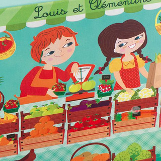 Сюжетно-ролевая игра 'Овощной магазин Луис и Клементина' Djeco 3