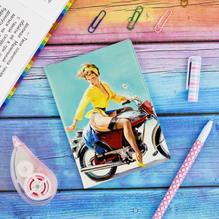 Обложка на автодокументы 'Пинап-мото', артикул KW063-000120 5