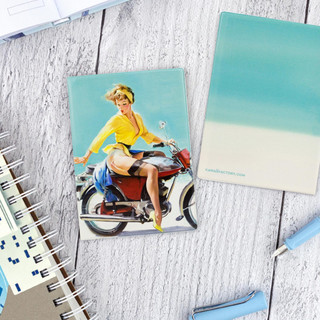 Обложка на автодокументы 'Пинап-мото', артикул KW063-000120 9