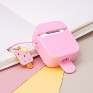 Чехол для Airpods 'Ice cream', pink 3