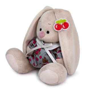 Зайка Ми в платье с вишней, 15 см, артикул SidX-528 2