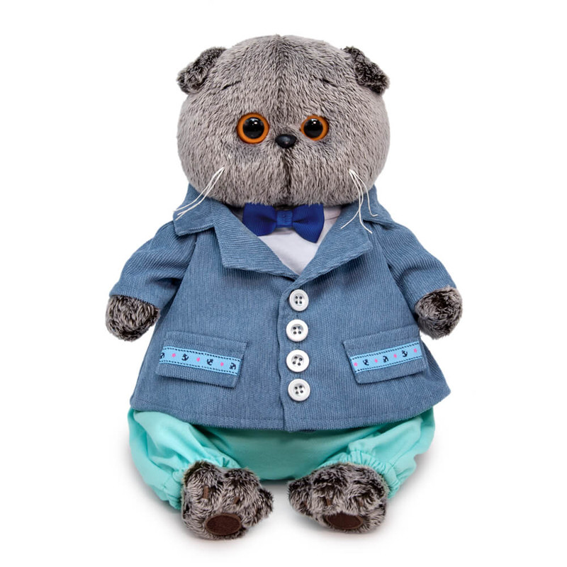 Басик  в голубом пиджаке, 19 см, артикул Ks19-197