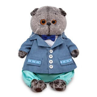 Басик  в голубом пиджаке, 19 см, артикул Ks19-197