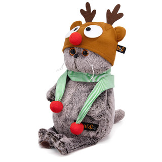Басик  в шапке «Олень», 19 см, артикул Ks19-201 2