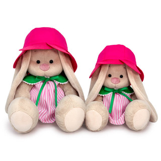 Зайка Ми в шляпе-цветок, 18 см, артикул SidS-521 4