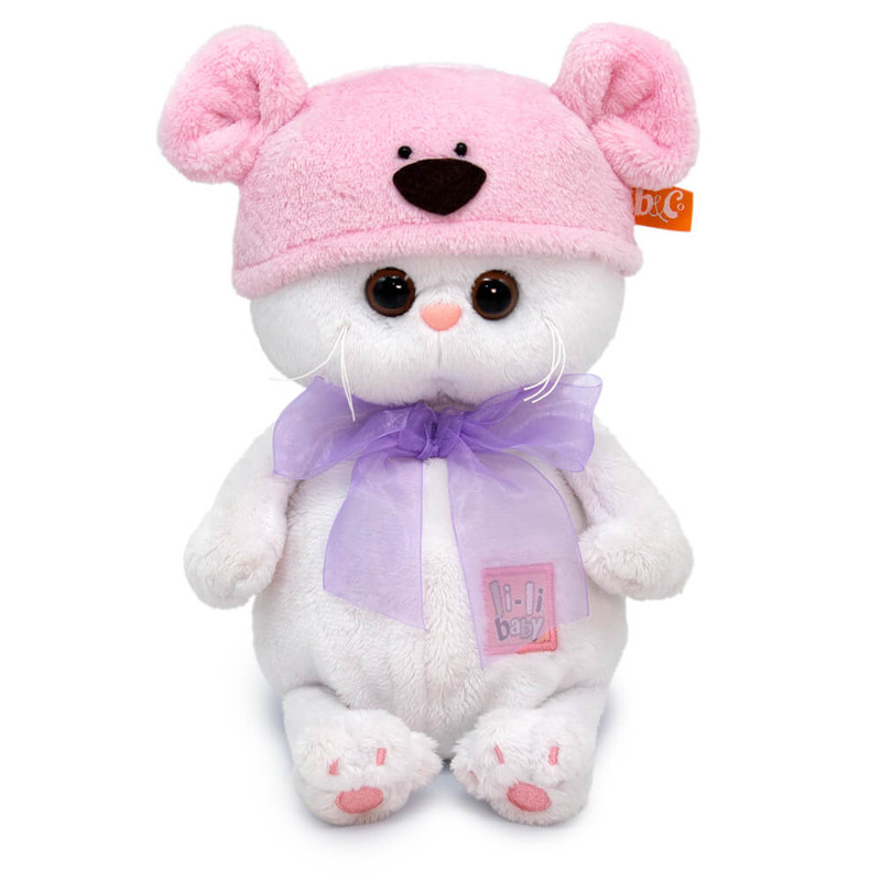 Ли-ли Baby в шапке «Мышка», 20 см, артикул LB-094