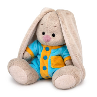 Зайка Ми в голубом комбинезоне, 15 см, артикул SidX-499 2