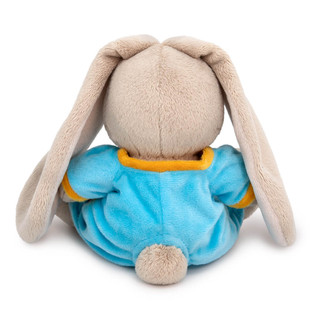 Зайка Ми в голубом комбинезоне, 15 см, артикул SidX-499 3