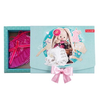 Платье бархатное для Зайки Ми, 15 см, артикул SidX-441 2