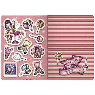 Мини блокнот со стикерами Fairground Stationery - Carousel 3