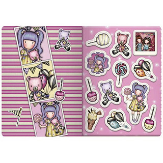 Мини блокнот со стикерами Fairground Stationery - First Prize 2