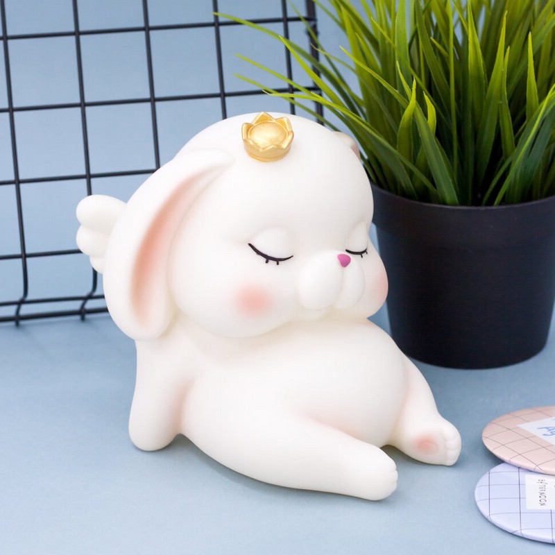 Копилка 'King hare' белая