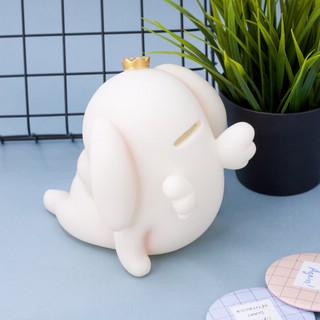 Копилка 'King hare' белая 2