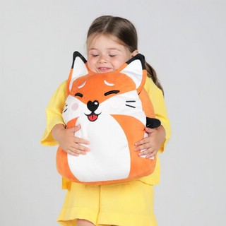 Игрушка-подушка Лисичка, 40см, HugMeToys 6