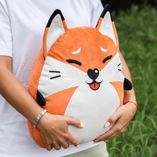 Игрушка-подушка Лисичка, 40см, HugMeToys 5