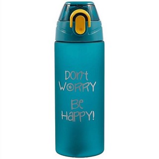 Бутылочка для воды 'Don t worry be happy' 600 мл