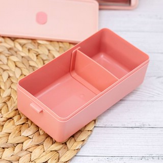 Ланчбокс 'Life every day' розовый (ложка+вилка) 3