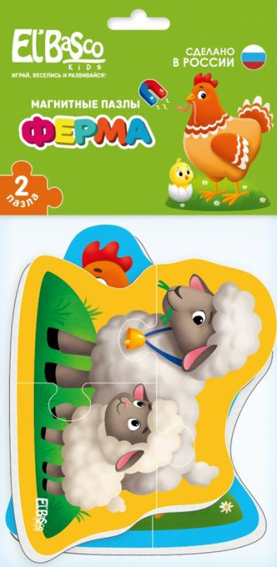 Магнитный пазл 'Ферма' El Basco