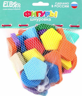 Шнуровка-россыпь 'Геометрические фигуры' El Basco 1