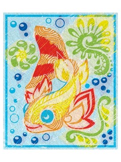 Раскраска-невидимка 'Золотые мечты' Фабрика фантазий 5