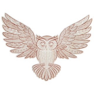 Доска для выжигания "Сова", Фабрика фантазий