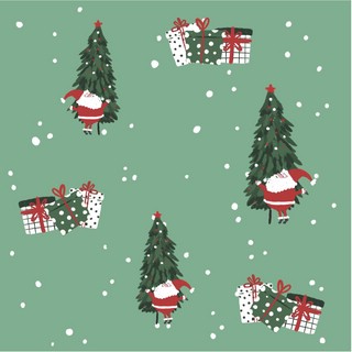 Бумага упаковочная 'Санта Подарок', 70 х 100 см, BeSmart N3482