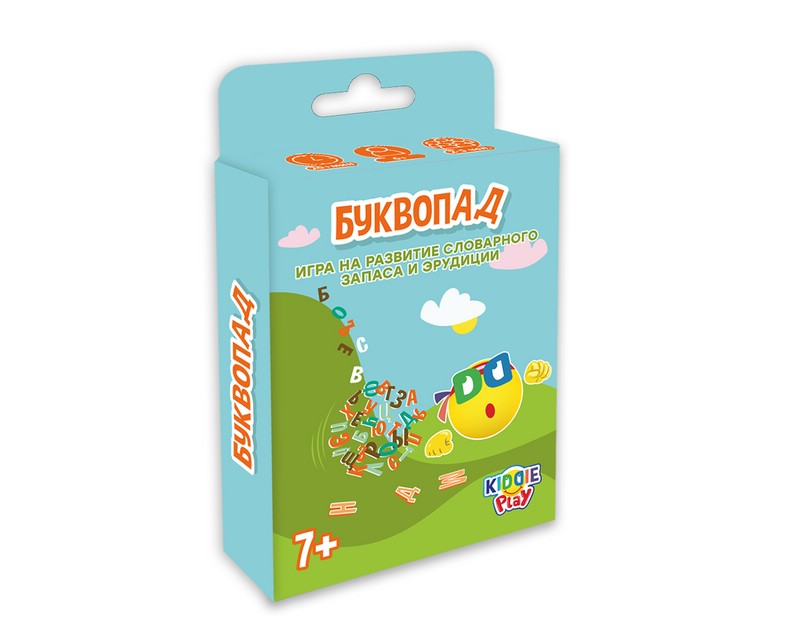 Игра настольная 'Буквопад', KiddiePlay