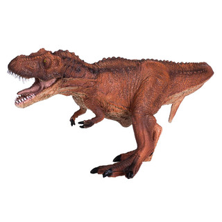 Фигурка Тираннозавр, красный, охотящийся, KONIK