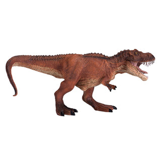 Фигурка Тираннозавр, красный, охотящийся, KONIK 4