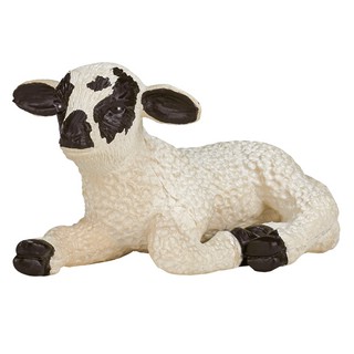 Фигурка 'Шотландский черноголовый ягненок (лежащий)', KONIK