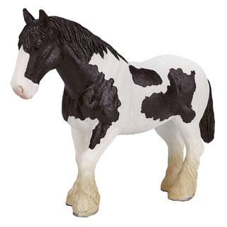 Фигурка Лошадь Клейдесдаль, чёрно-белая, KONIK 2