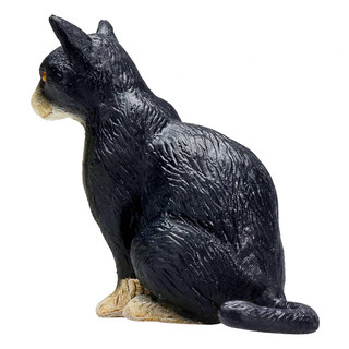 Фигурка KONIK «Кошка, чёрно-белая, сидящая» 2