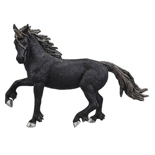 Фигурка KONIK «Чёрный единорог» 4