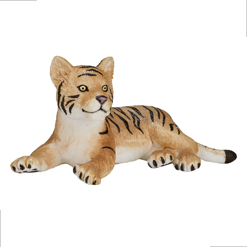 Фигурка Тигрёнок, лежащий, KONIK