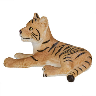 Фигурка Тигрёнок, лежащий, KONIK 5