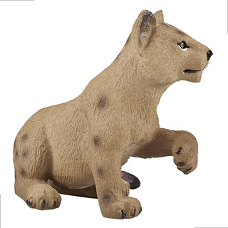 Фигурка Львёнок, играющий, KONIK 2